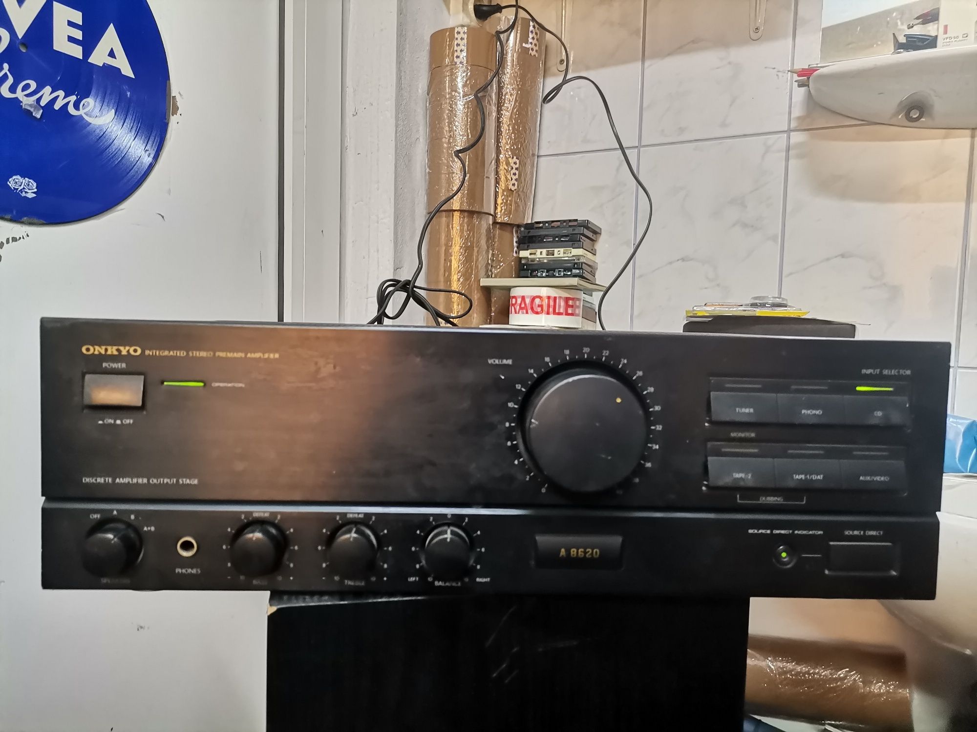 Amplificator onkyo   pt piese sau restaurare