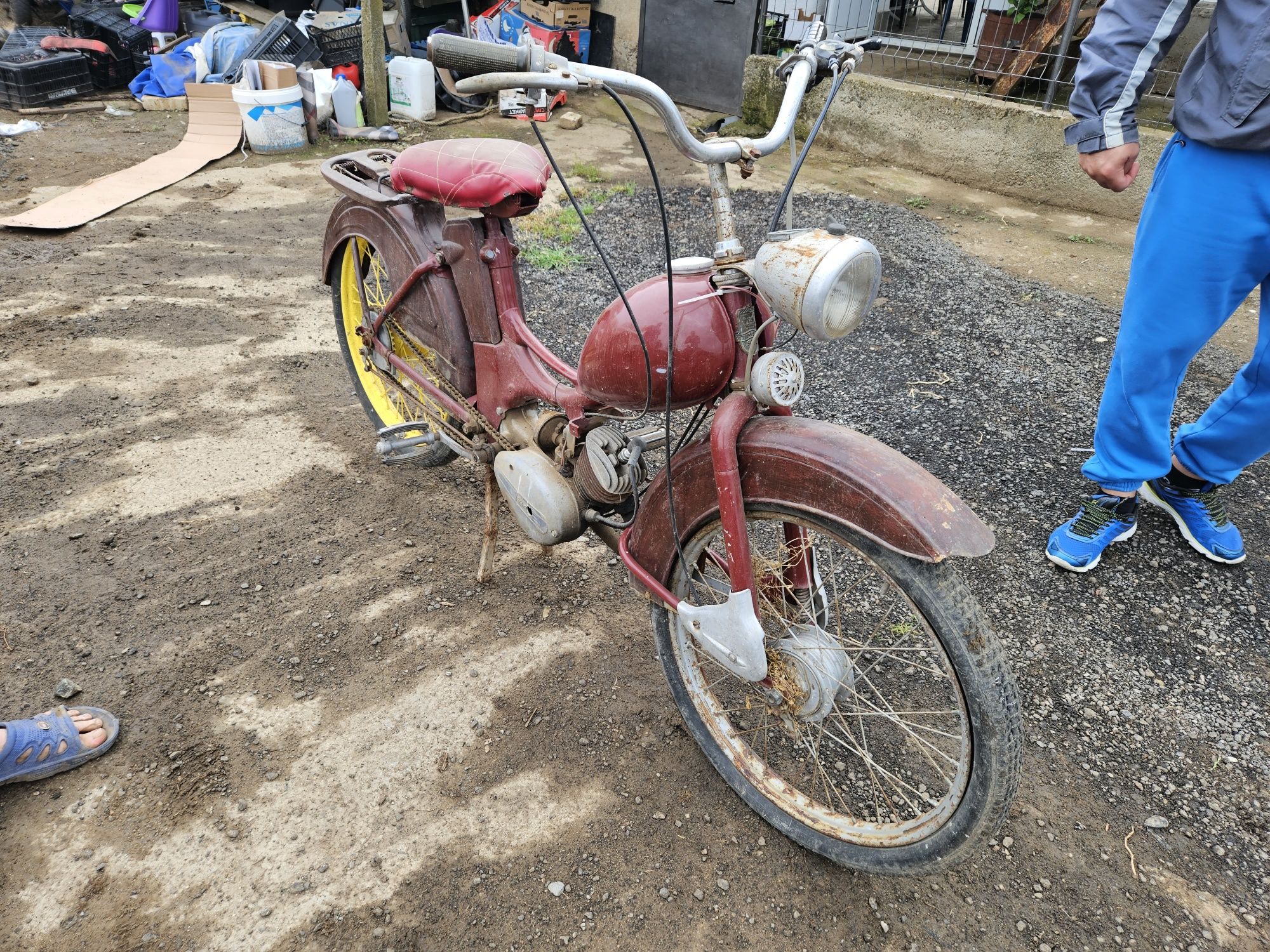 Продавам Simson sr2 педалетка 1959г