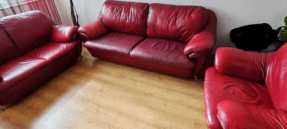 Кожена Холна гарнирура