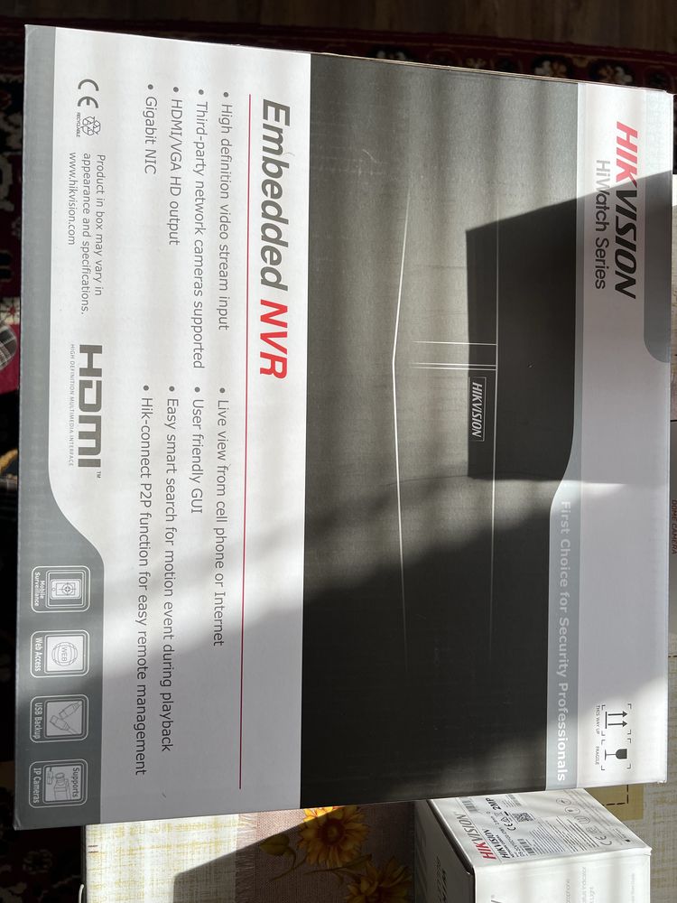 Професионален Рекордер За Камери: HIKVISION HWN-5208MH-8P/ 8 PoE-Ports