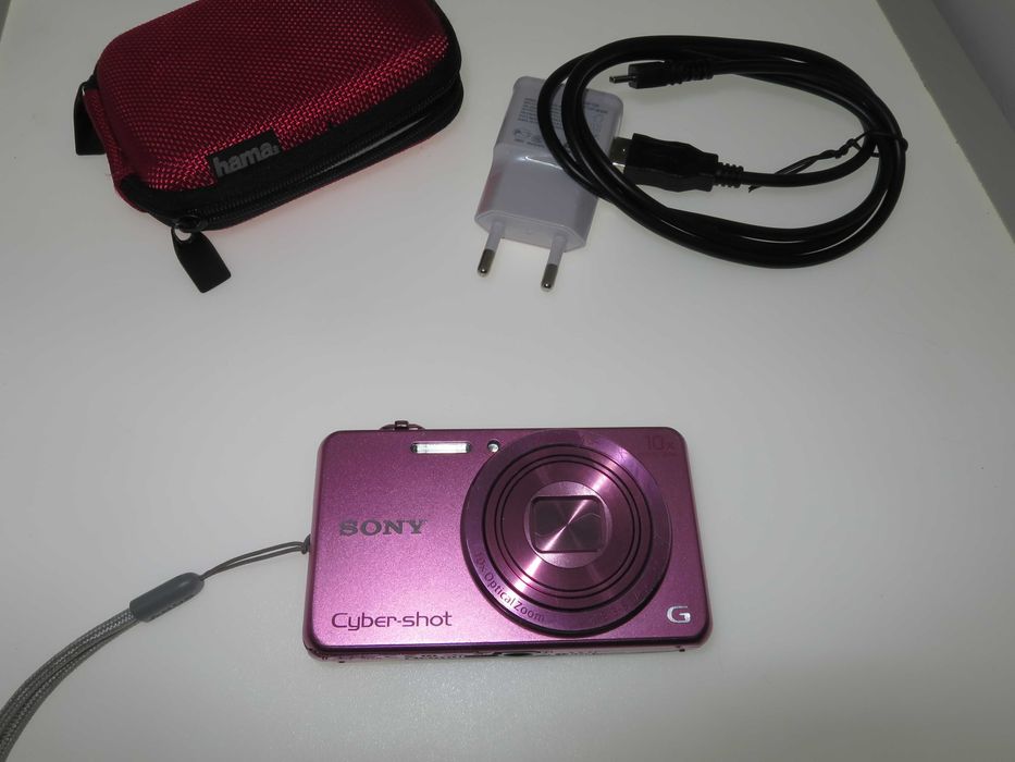 Sony Cyber-shot DSC-WX220 розов фотоапарат цифрова камерa FULL HD