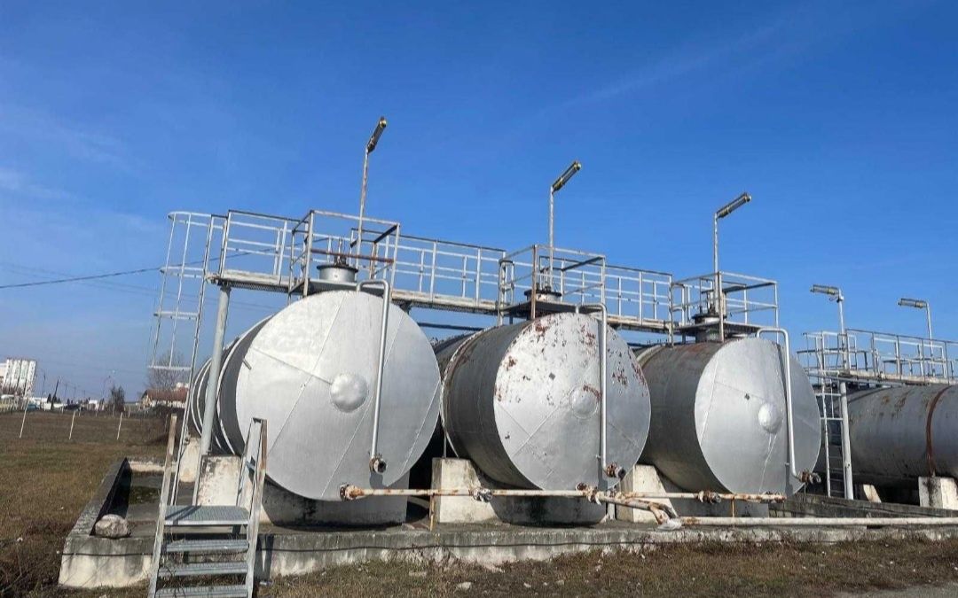 Rezervoare metalice bazine depozitare 12mc-100mc