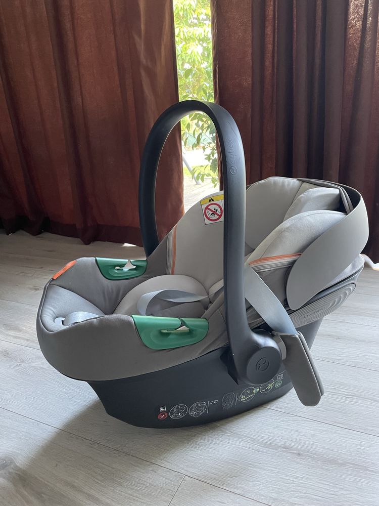 Cybex Стол за кола Aton S2 i-Size (0-13 кг.) Lava Grey