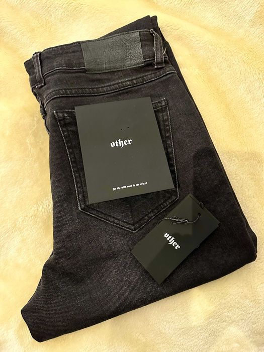 Нови черни дънки 117 Essential Jeans Other UK Vintage Black размер 32