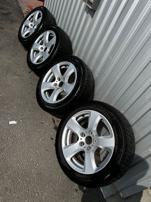 Jante BMW X1/X3 cu anvelope iarna 225 50 17  MICHELIN ALPIN 6