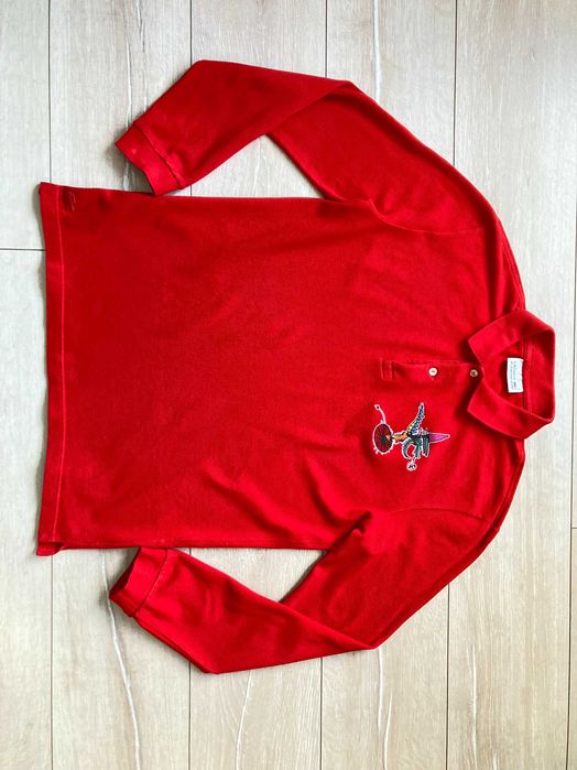 Lacoste By Jean Paul Goude мъжка поло блуза фланела размер 5 / L