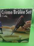 Set premium Crème Brûlée – 6 ramekine ceramice + arzător profesional c