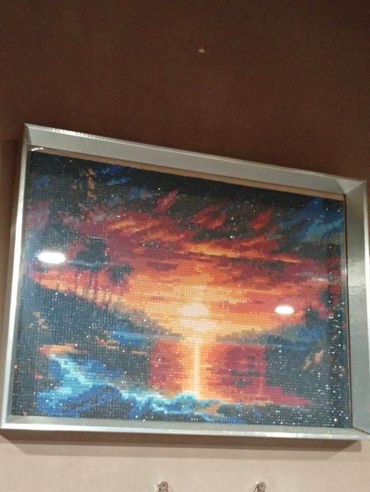 Готови рамкирани диамантени гоблени