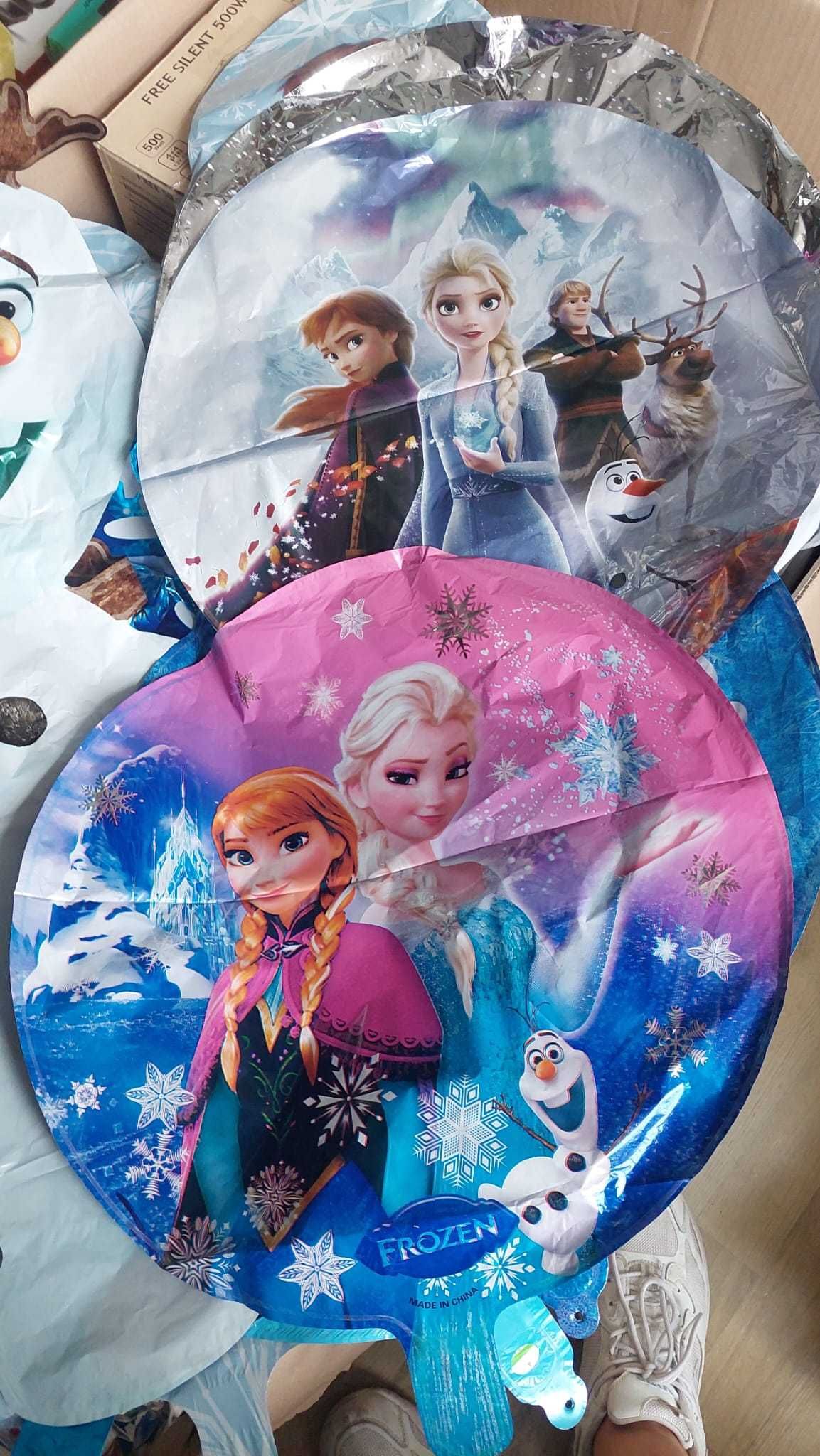 Комплект от 10 балона за рожден ден, Алуминиево фолио, Frozen