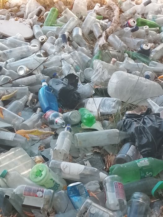 Отдам бутылки  может кому-то нужно