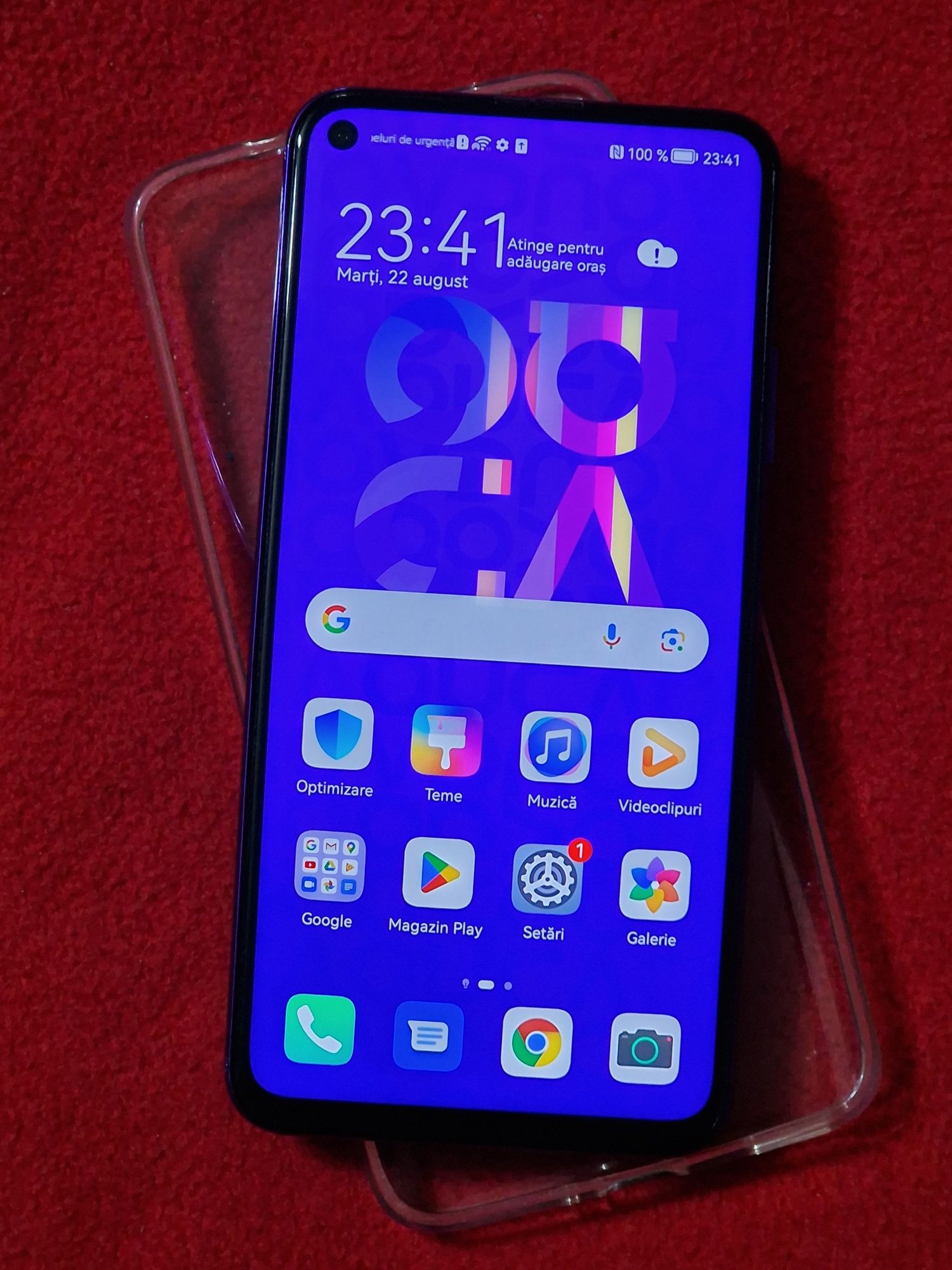 Huawei Nova 5T Purple 128Gb, 6Gb Ram, Husa inclusa. Pret 750 lei.