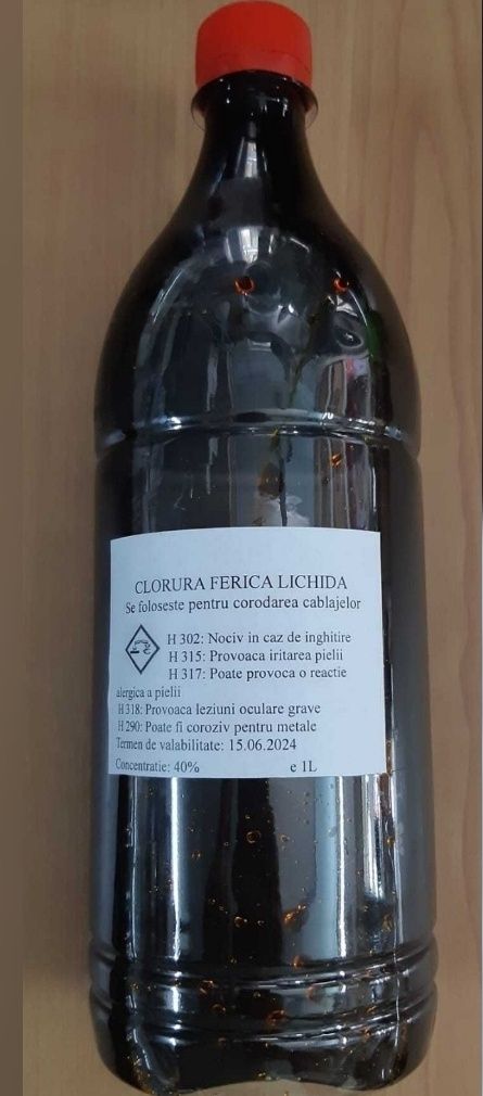 Clorură Ferică 10L CLORURA FERICA 5 Litri