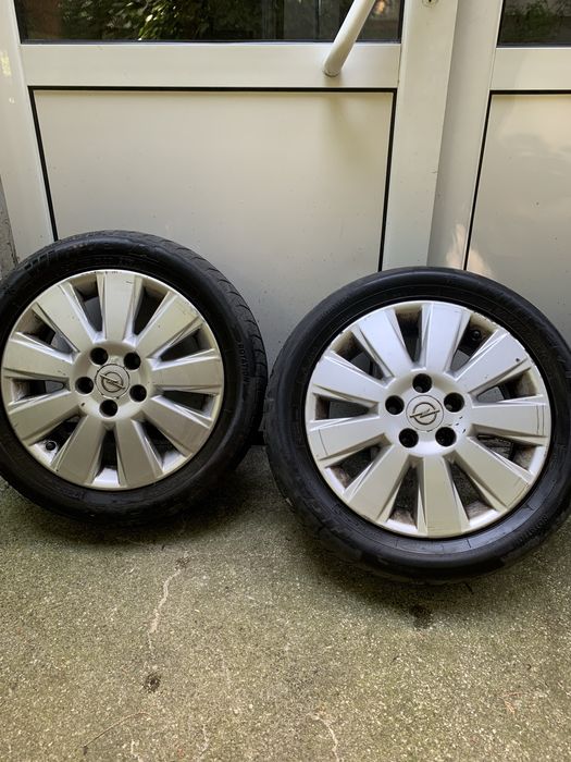 Set 4 roți originale R16 pentru Opel