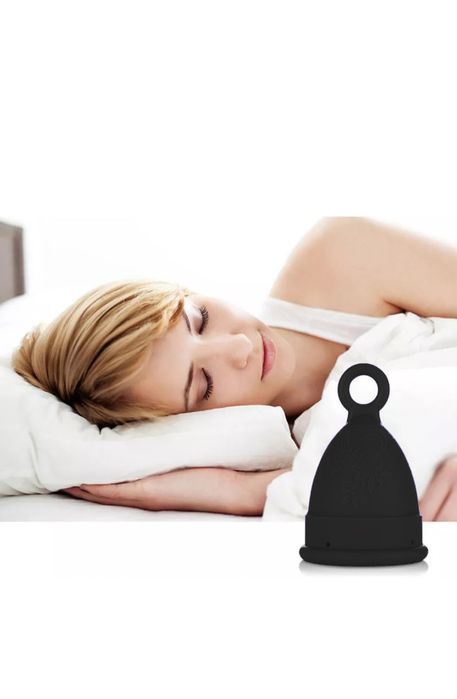 Cupă menstruală AneerCare sigilată reutilizabilă + cadou candelă