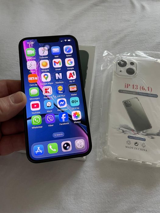 Iphone 13 Green 128GB  Отлично състояние