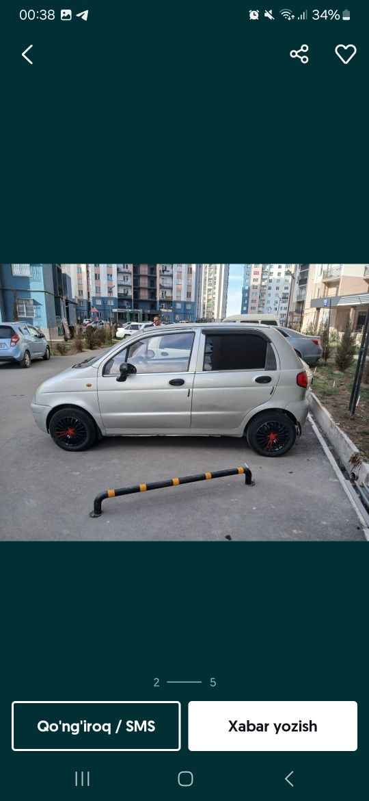 Matiz 2009 sotiladi