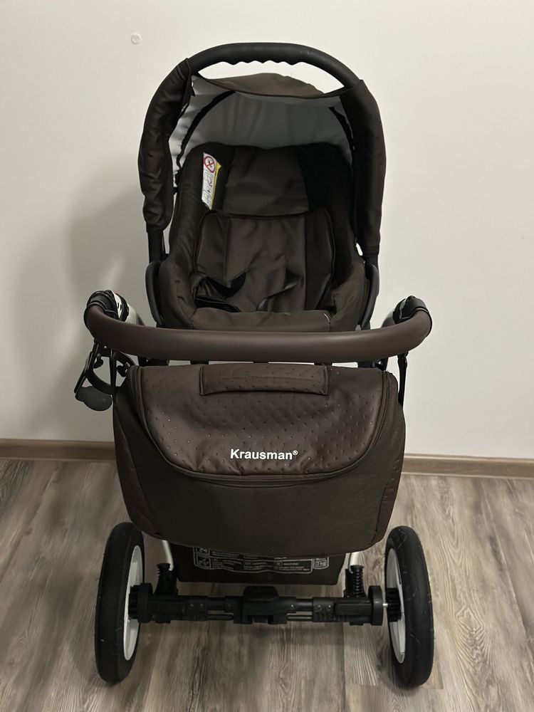 Carucior Krausman - Carucior 3 in 1 Sendo Brown