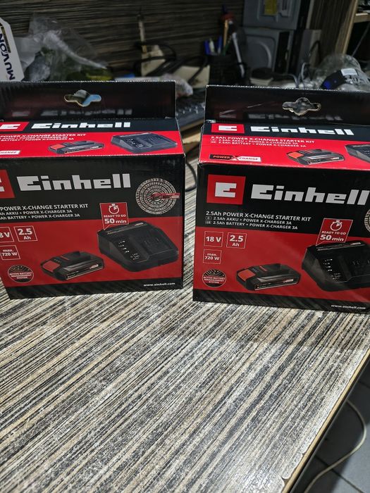Incarcator și acumulator Einhell 2.5 a nou cu garanție 3 ani
