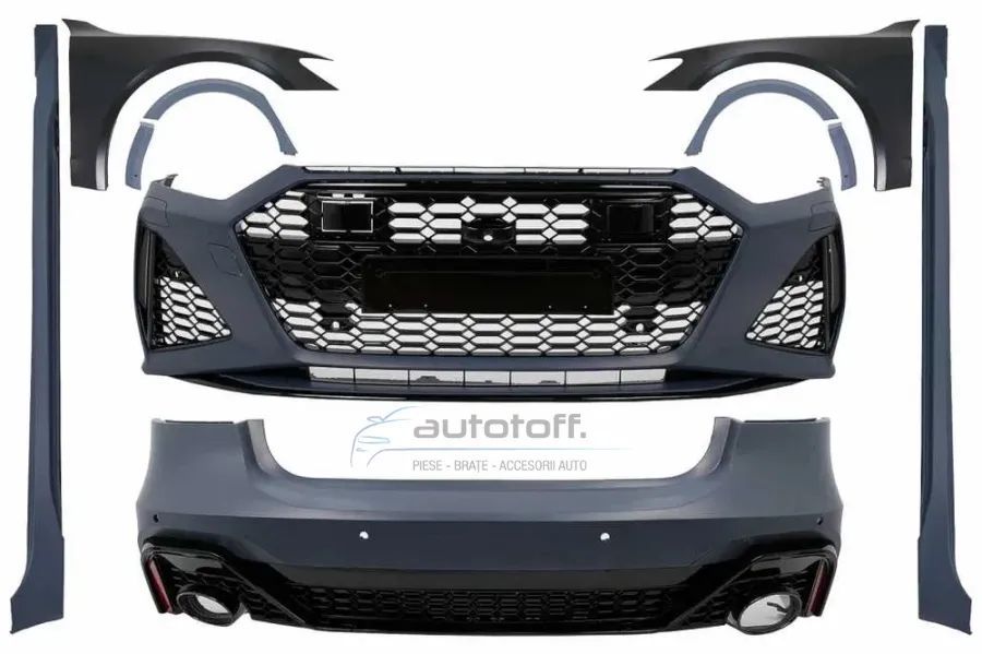 Pachet exterior compatibil cu Audi A7 4K C8 (2018+) RS7 Design