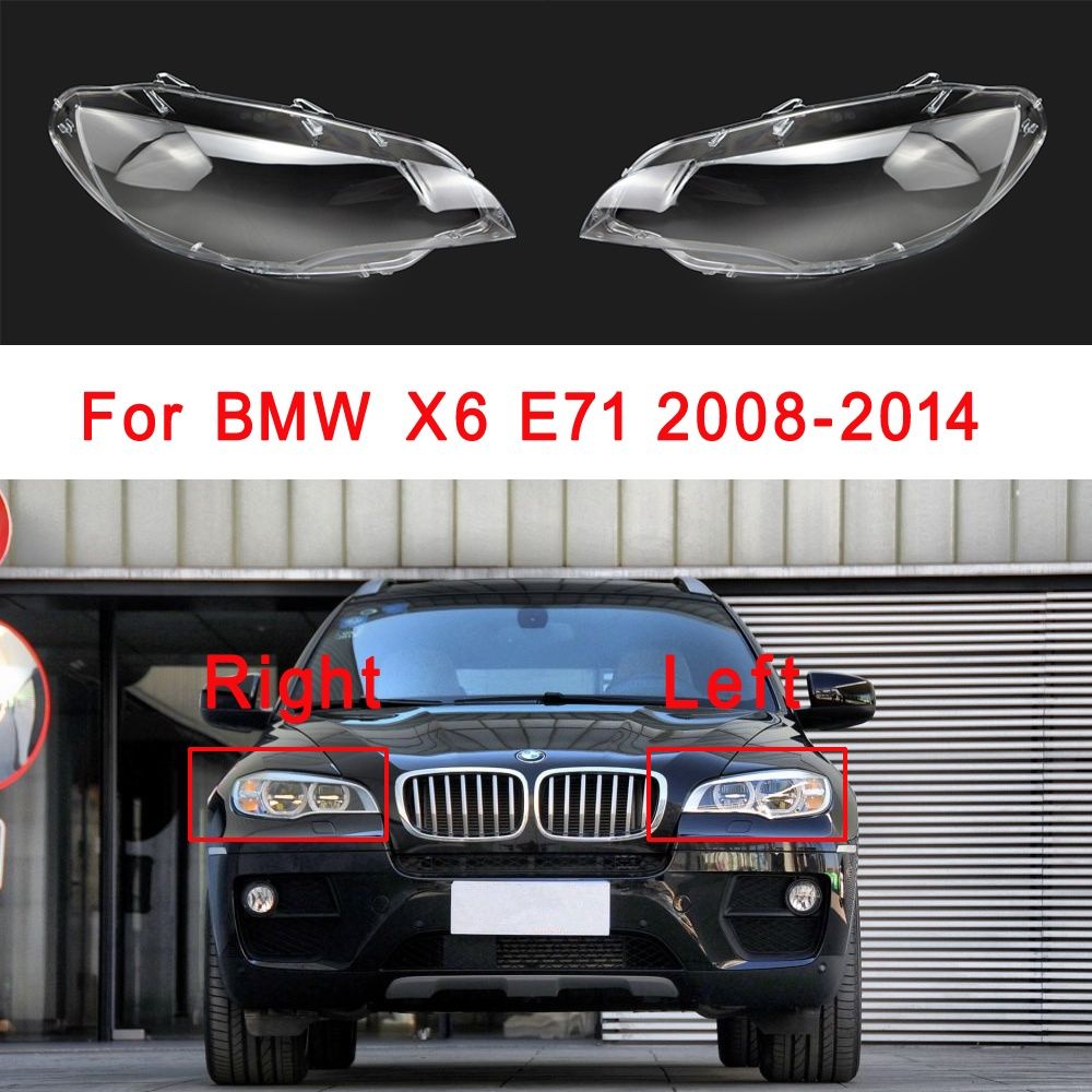 Set Sticla Far Sticle Faruri Bmw X6 E71 Xenon