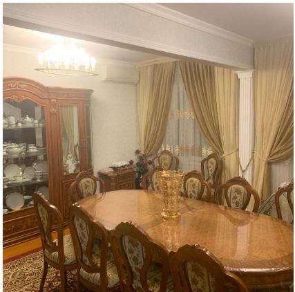 5ти комнатная квартира в Юнусабаде с мебелью