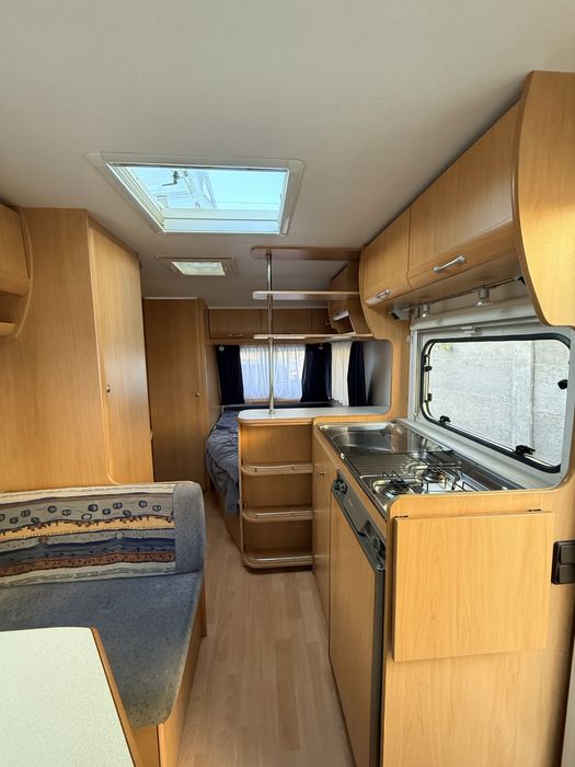 Rulota Beyerland Sprinter 440LB,an2002,4 pers,fransbed,baie,wc fix