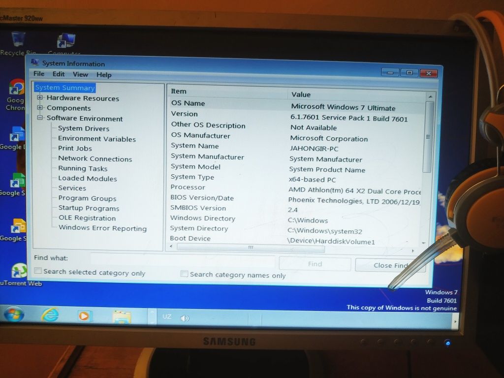 Kompyuter AMD Athlon 64X2 Dual core
