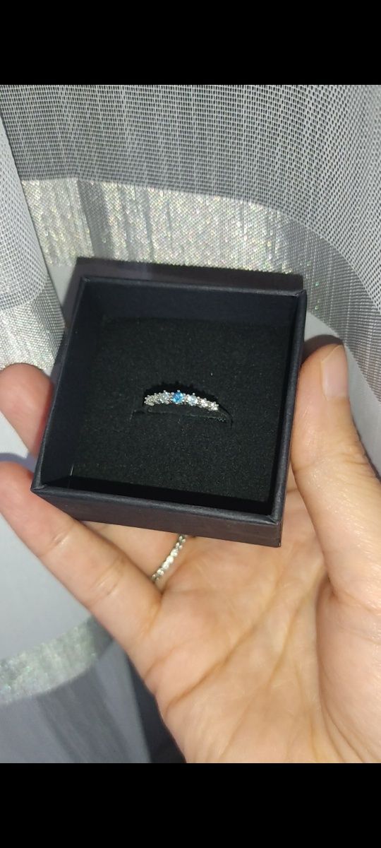 Новое кольцо серебро 17,5