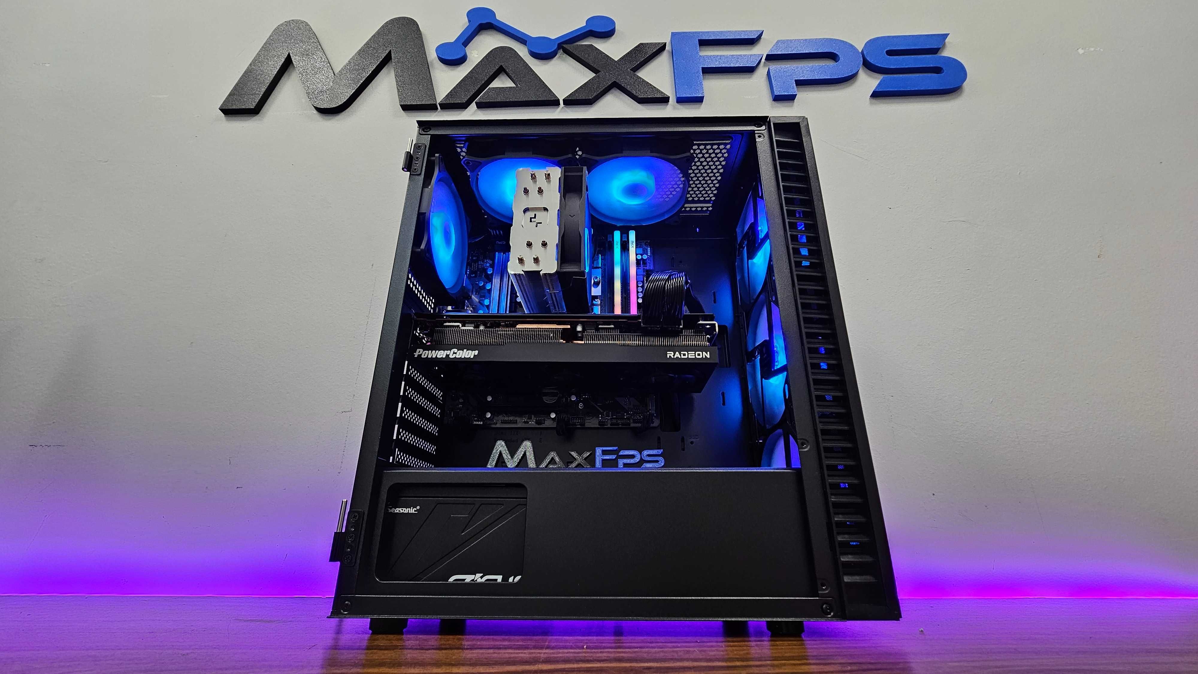 НОВО! RX 7700XT, Ryzen 5 7600X, 32GB DDR5 RAM, 700W Геймърски компютър