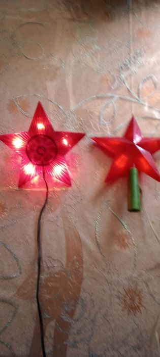 Звезда на ёлку из СССР