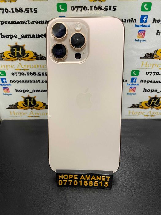 Hope Amanet P3 iPHONE 16 Pro max / 256 gb Baterie 92%