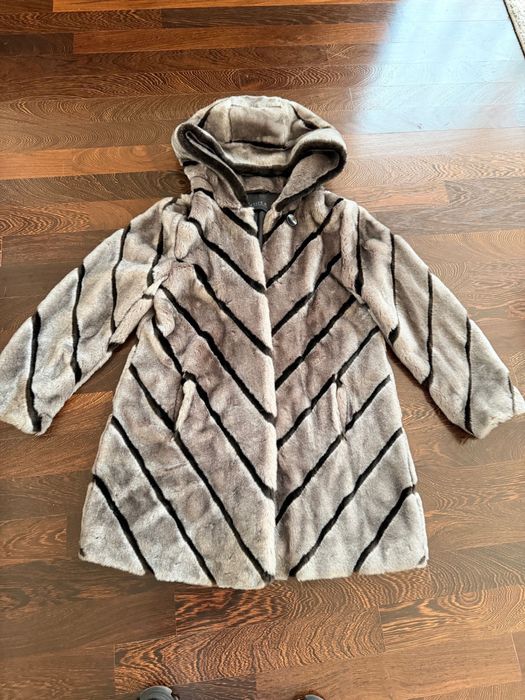 Haina din blana artificiala