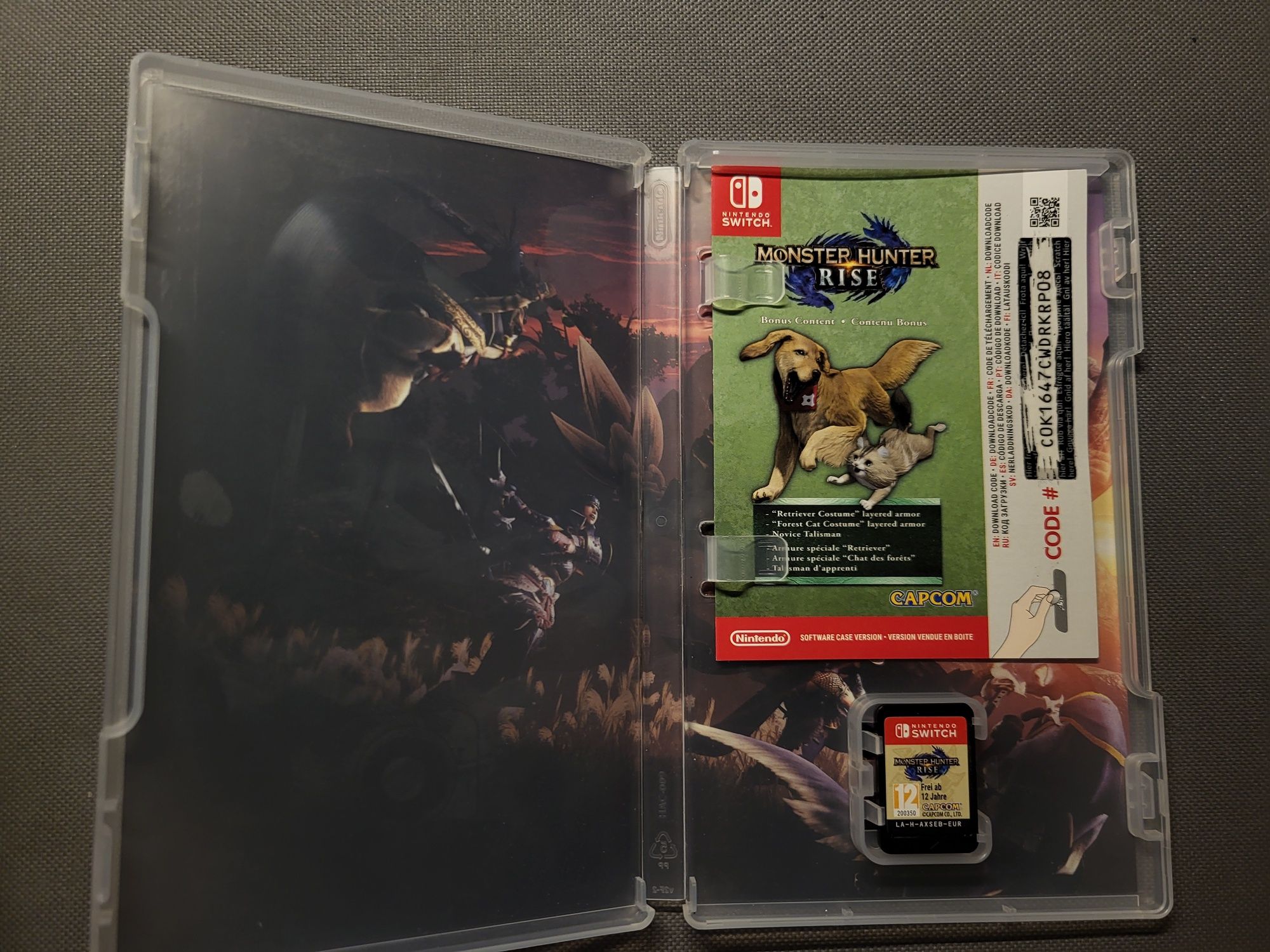 Картриджи для Nintendo switch, Metroid Dread и Monster Hunter:Rise
