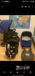 Carucior   inglesina  trilogy albastru 3 in 1