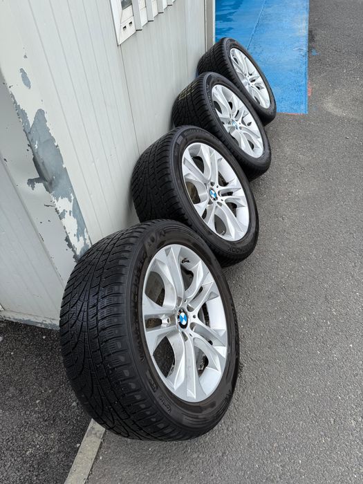 Jante Originale BMW X3/X4 pe 18 cu anvelope de iarna 245 50 18.