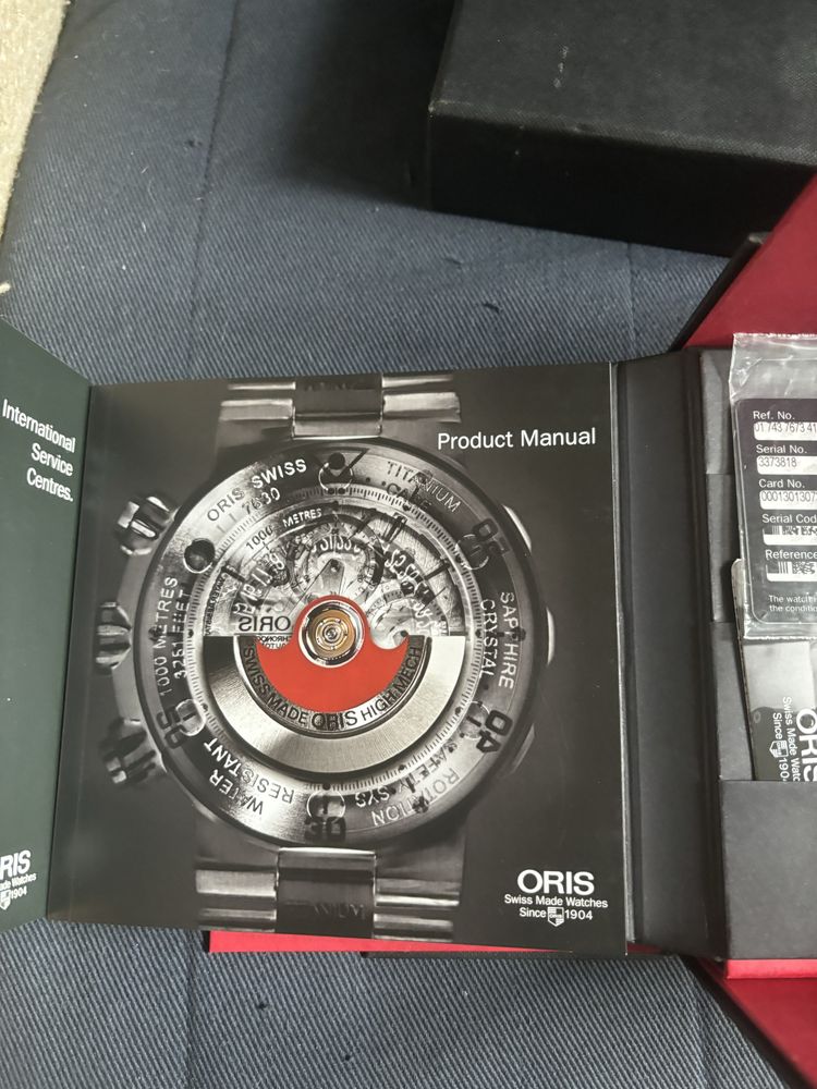 Oris гаранционен Оригинален мъжки часовник