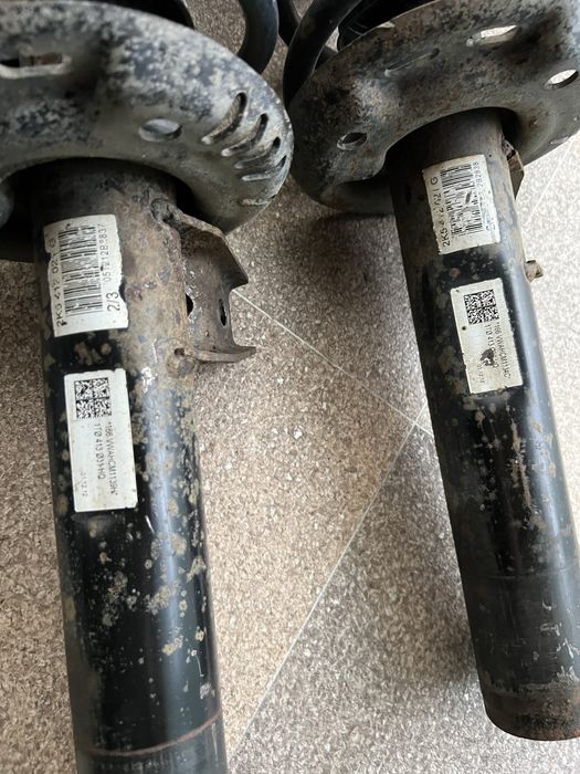 Set Arc Amortizor Flanse Arcuri Fața Volkswagen Caddy 2010-2016 Touran