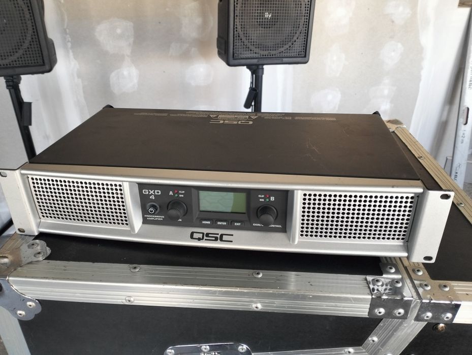 Qsc gxd4 amplificator schimb cu telefon!