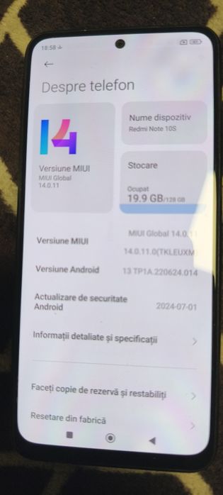 Vand telefon Redmi Note 10 Pro