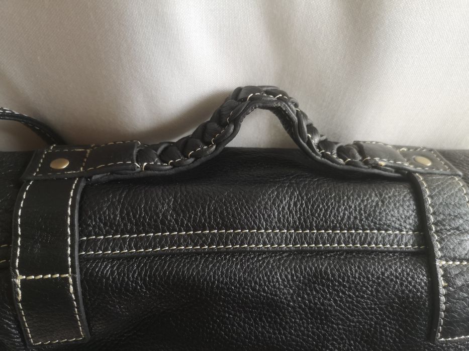 Чанта естествена кожа