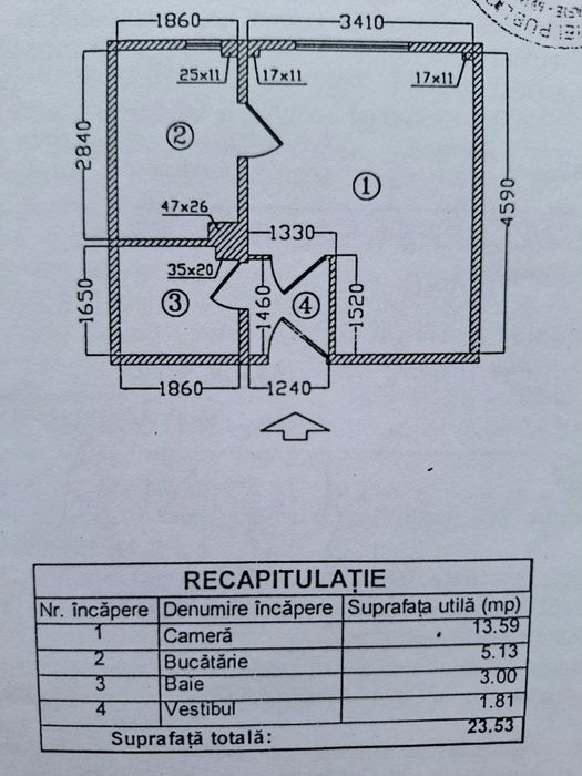 Garsoniera Teiul Doamnei - Facultatea de Constructii - Proprietar