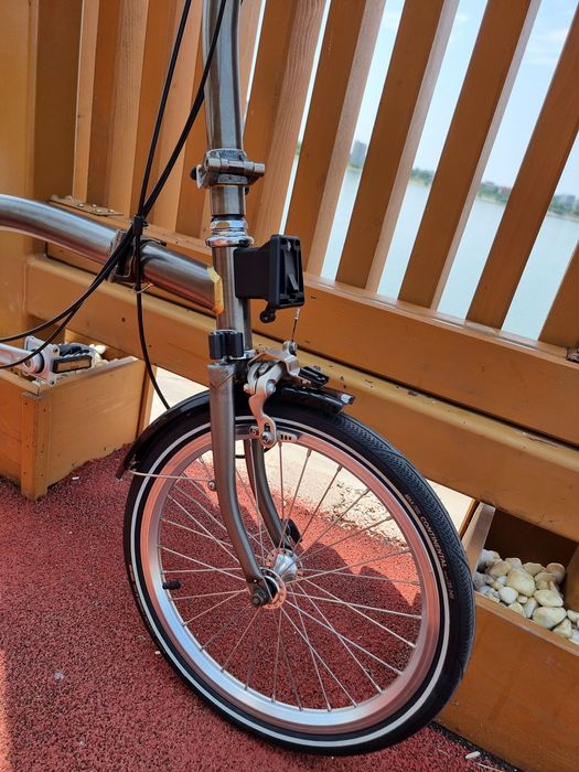 Brompton H3L - Raw Laquer premium - Pliabila