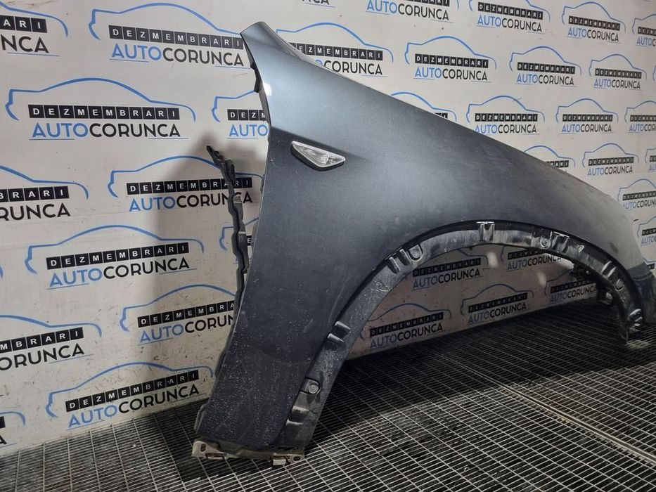 Aripa Dreapta Fata BMW X5 E70 Facelift 2010 - 2013 4 Usi Platingrau metallic A68/7 (1280)