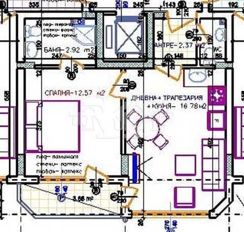 Продава се Двустаен апартамент в Добрич, Добротица - Варненска - 47 кв.м за 990 €/кв.м - Снимка #1