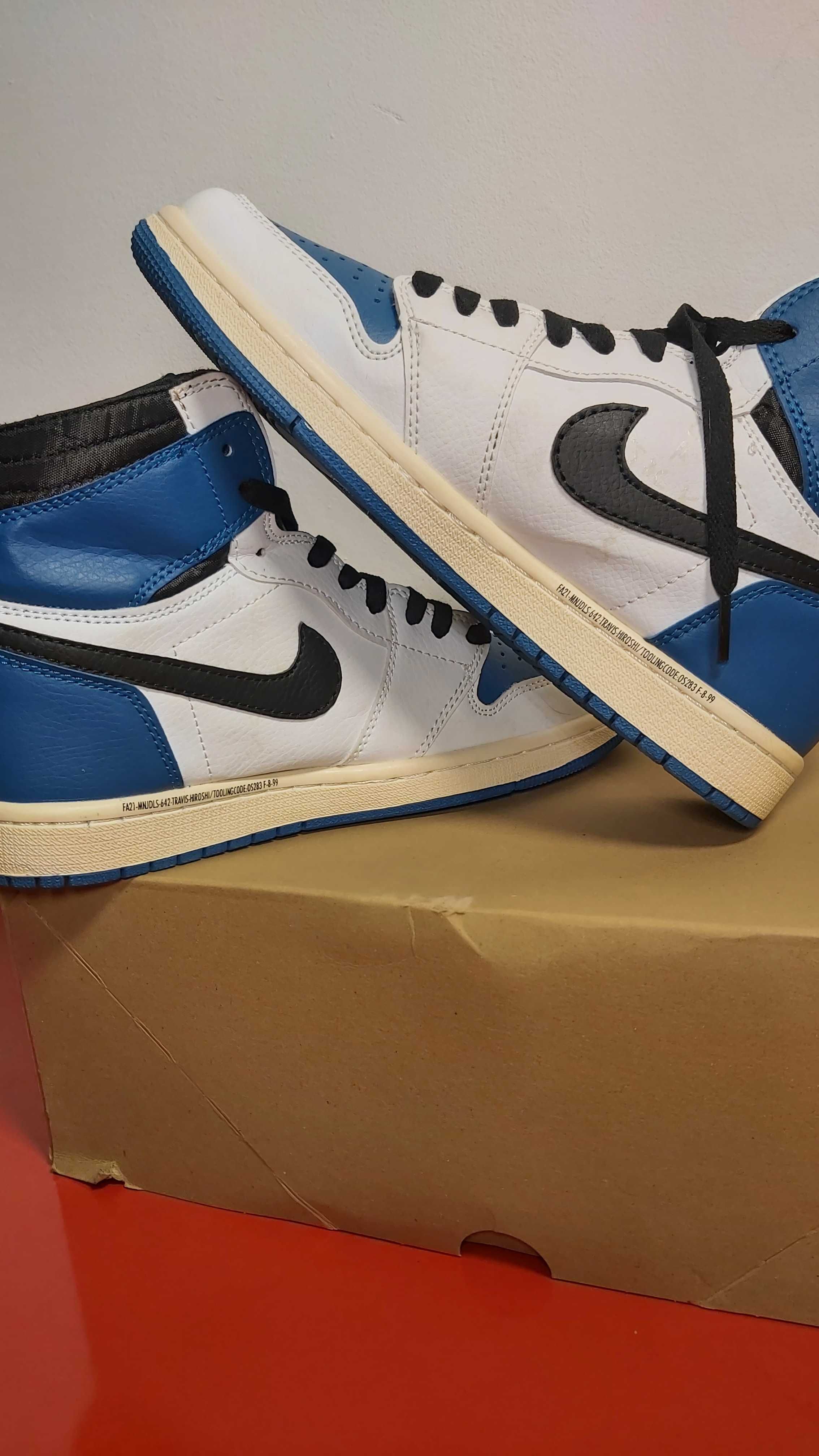 Jordan 1 Retro High OG SP Fragment x Travis Scott - Номер 40