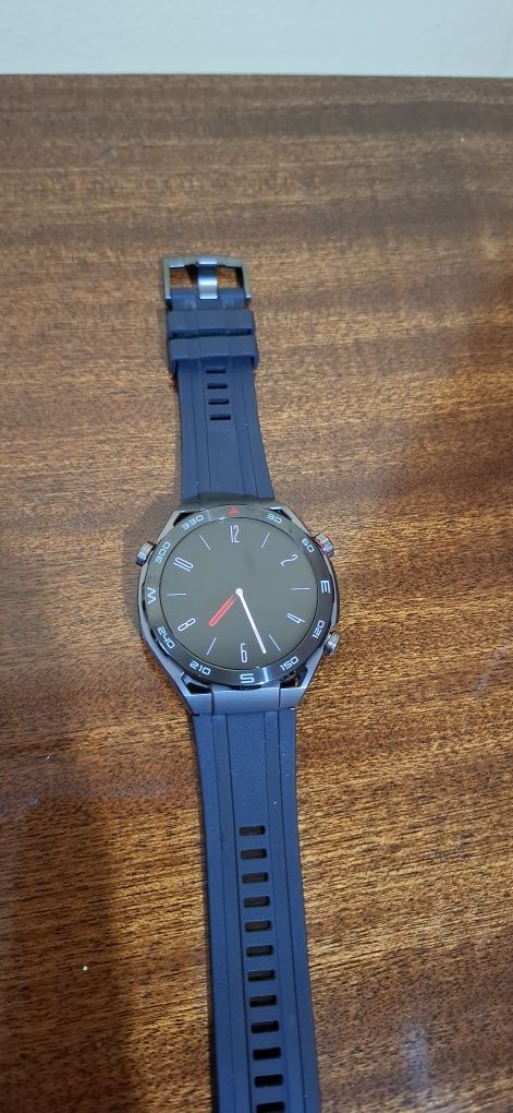 Смарт часовник HUAWEI WATCH ULTIMATE BLACK Black HNBR Strap 48.5 ММ, G