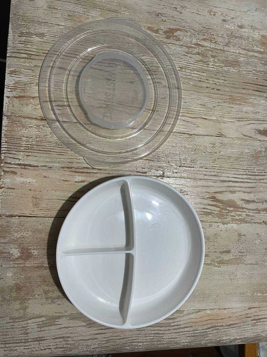 Секционная тарелка для кормления детей TWISTSHAKE, новая, без упаковки