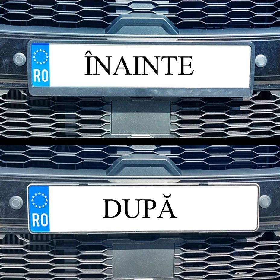 Suport magnetic număr înmatriculare