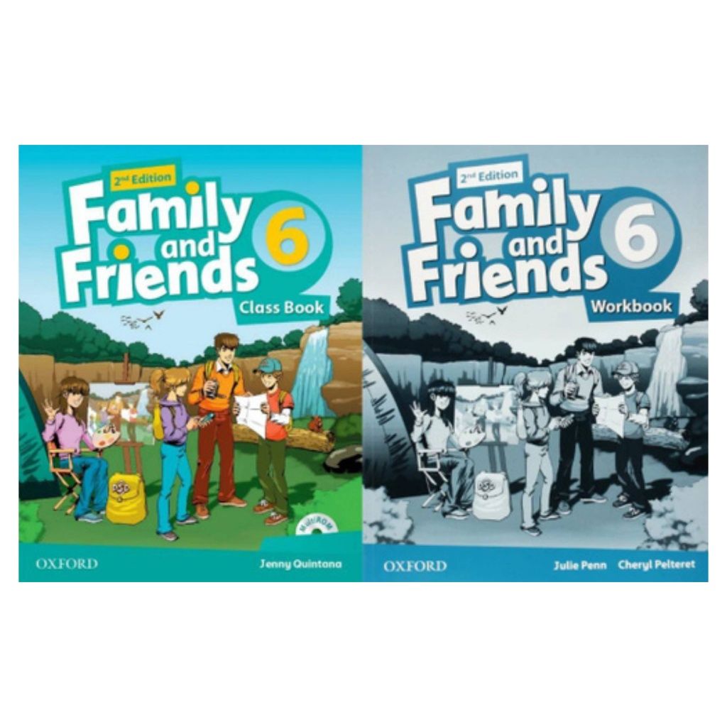 Доставка. Family and Friends 0-6 class book + workbook