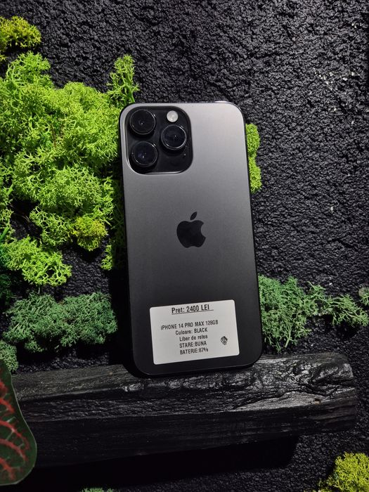 iPhone 14 Pro Max Black Neverlocked Bat 87%/Fact+Garantie